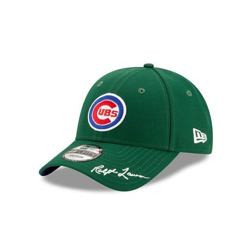 MLB Chicago Cubs X Ralph Lauren 49Forty Fitted (PTE3433) - Green New Era Caps